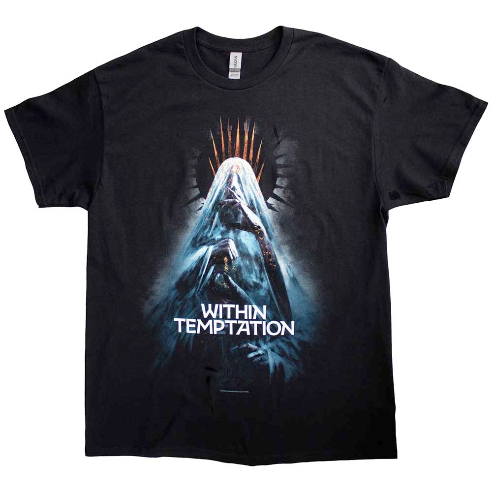 Within Temptation - Bleed Out Veil Heren Tshirt - Zwart